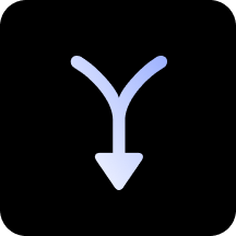 Two Arrows Converging Icon