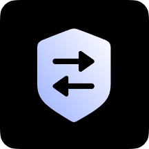 Shield with Arrows Going Left and Right Icon